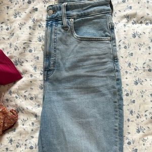 Madewell curvy perfect vintage jean size 27